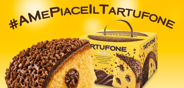 Una delle campagne copiaiincolla per Tartufone