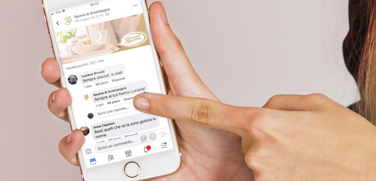 Il Social Selling per l'home care di Spuma di Sciampagna