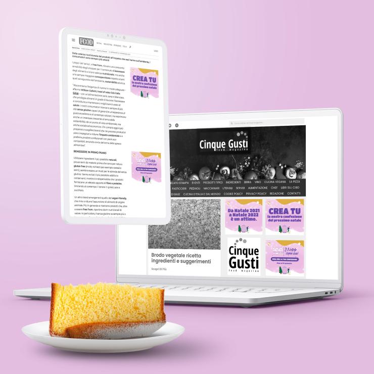 Landing page e dem per Bauli - copiaincolla