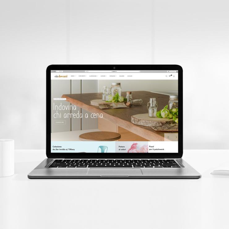 Realizzazione E-Commerce per il design d'arredo Cà Dovani