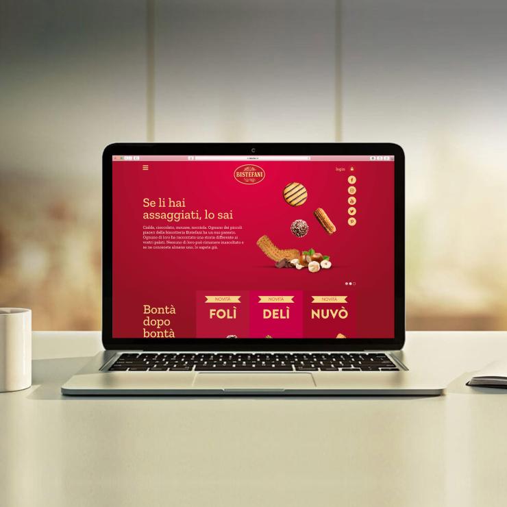 copiaincolla ha realizzato la landing page per Bistefani