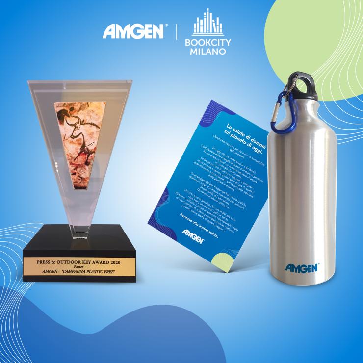 Il POPKA vinto per la campagna plastic free Amgen