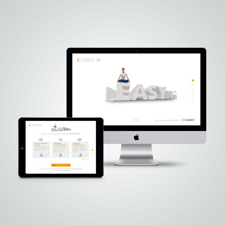 Landing page per Leasint - copiaincolla