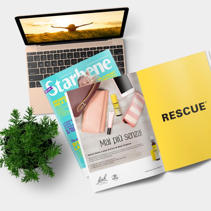 La campagna stampa pre Rescue Spray