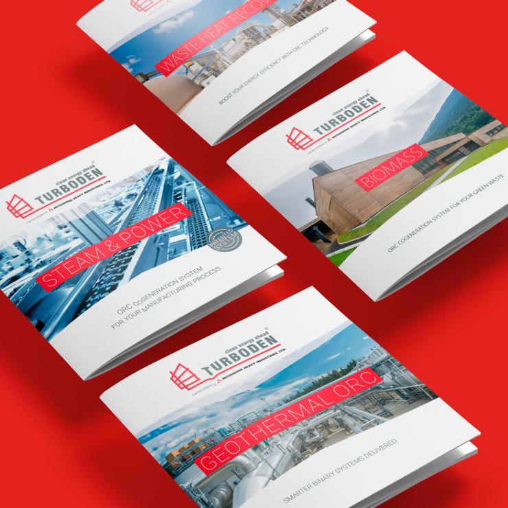 La brochure stampa per Turboden - copiaincolla