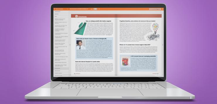 L'articolo di Brico Magazine sul catalogo Veca di copiaincolla