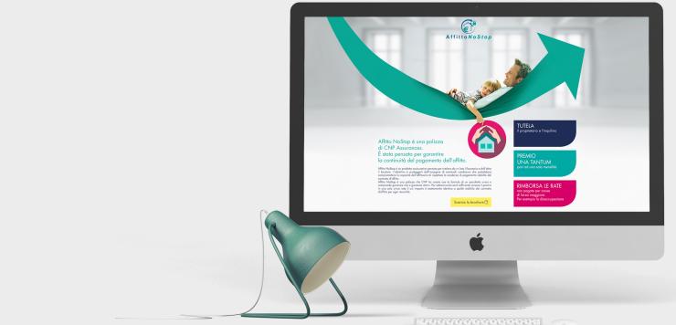 La landing page per CNP Assicurazioni - copiaincolla