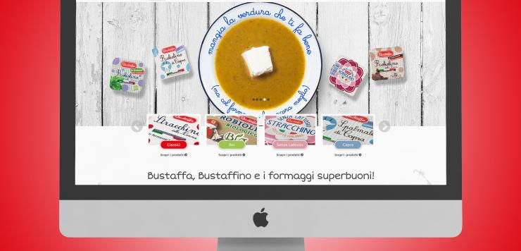 Il sito web per Bustaffa realizzato da copiaincolla
