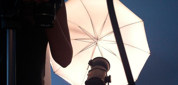 Una foto dal backstage di uno shooting di copiaincolla