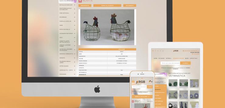 copiaincolla realizza un e-commerce per il garden RGB Bamboo