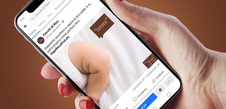 Un post che fa parlare la pelle dei piccoli