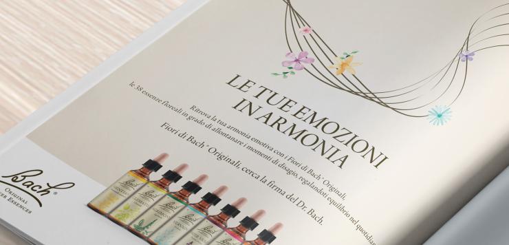 La campagna stampa per i nuovi Fiori di Bach