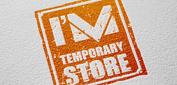 Studio del nome e design del logo per il temporary shop di Michielotto