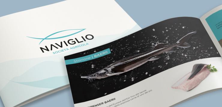 La brochure prodotto realizzata per il brand Penseri.