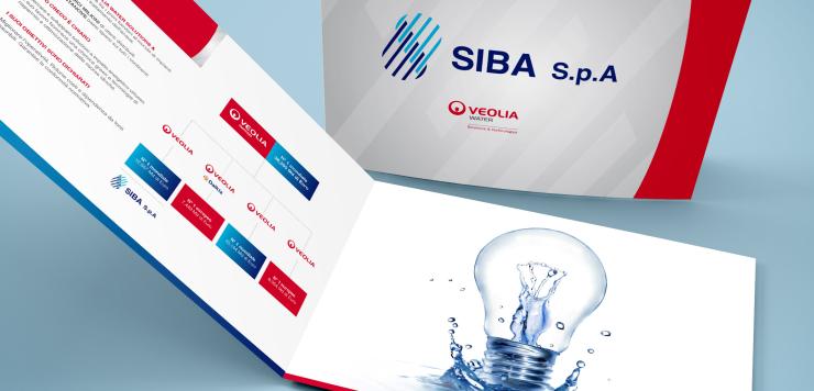 Il company profile cartaceo realizzato per Siba - copiaincolla