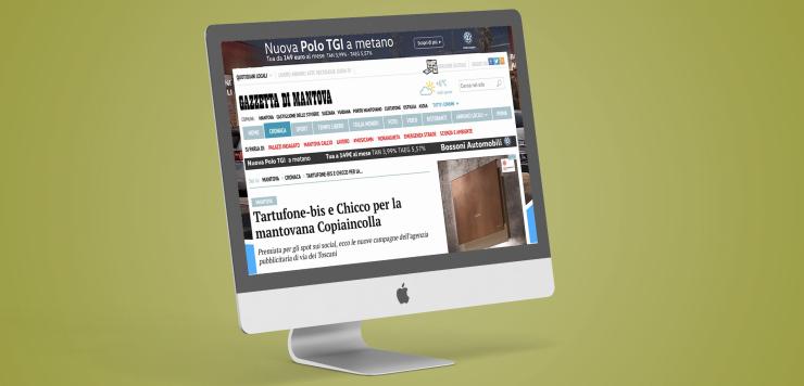 L'articolo di Advertiser su copiaincolla e la campagna 2017 per Tartufone Motta