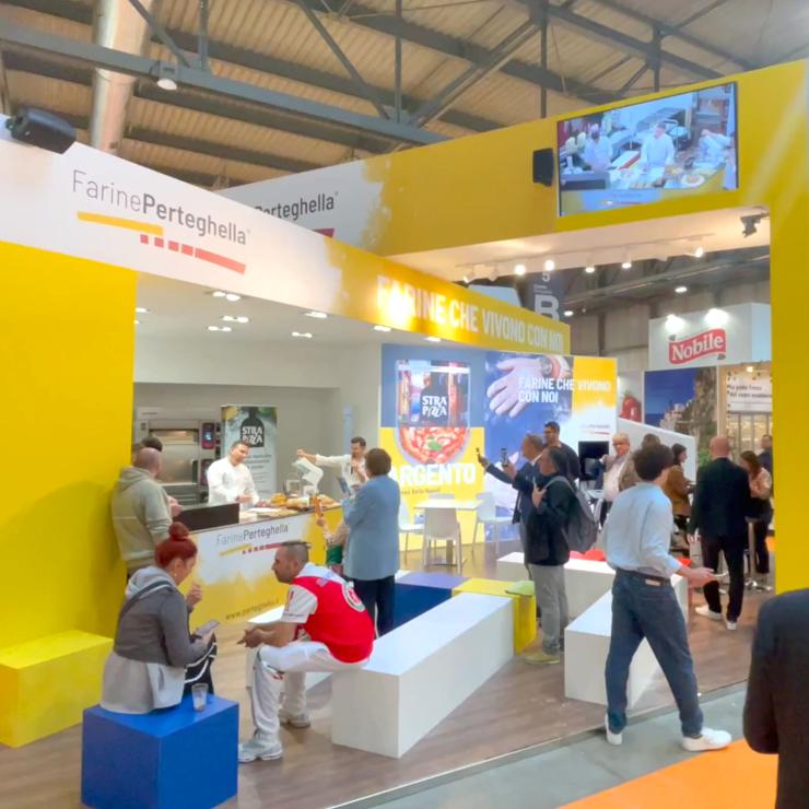 Allestimenti fieristici per Farine Perteghella - copiaincolla