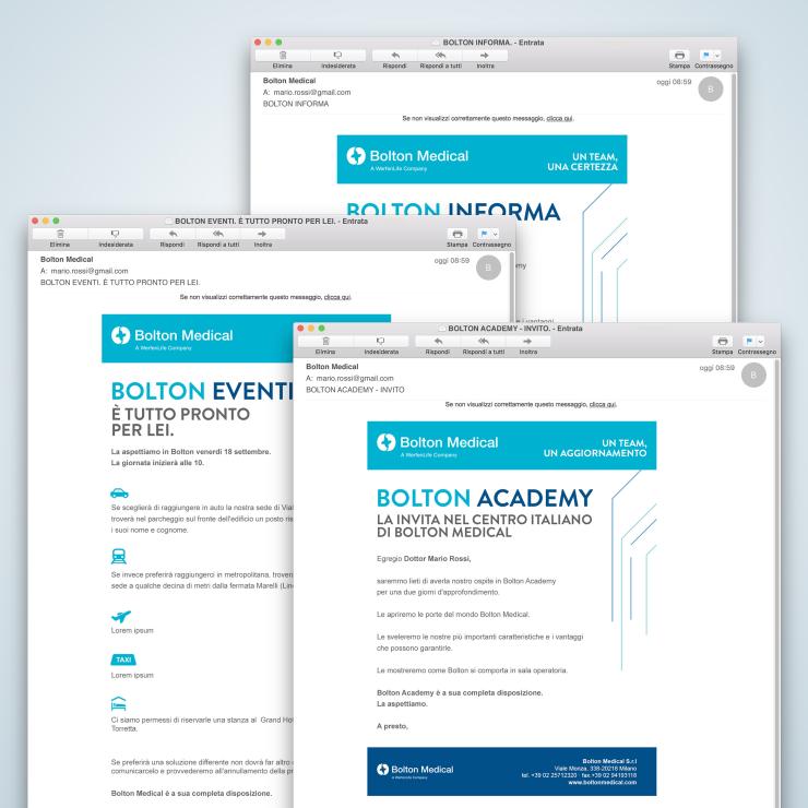Dem mail per Bolton Medical - copiaincolla