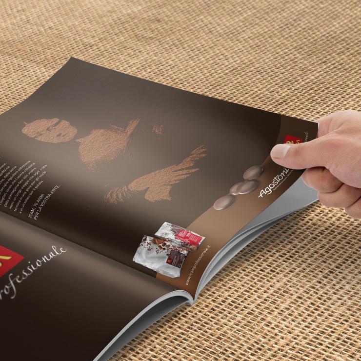 Le campagne stampa di Icam raccontano una storia di cioccolato e arte