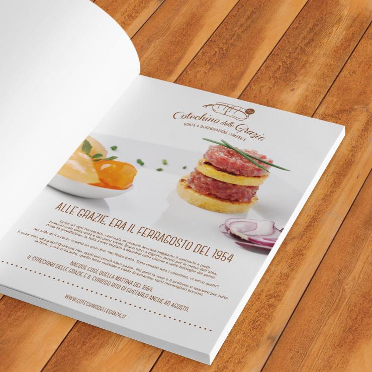 Layout campagna stampa per Squassoni Salumi - copiaincolla