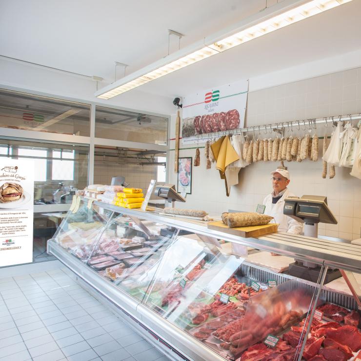 Squassoni Salumi negozio
