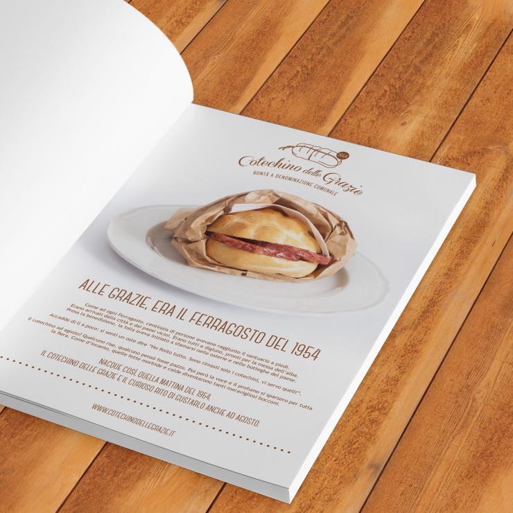 Layout campagna stampa per Squassoni Salumi - copiaincolla