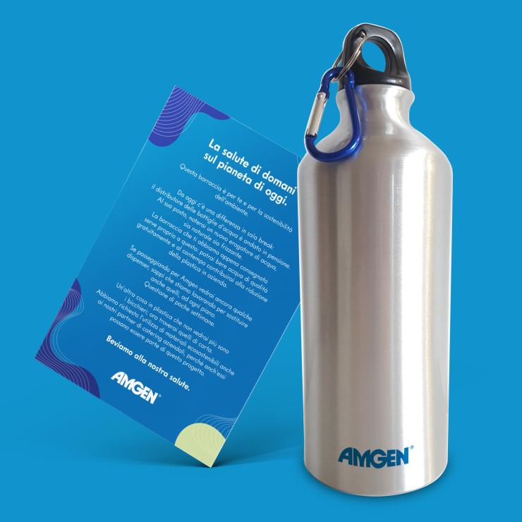 La borraccia plastic free come azione lancio della campagna