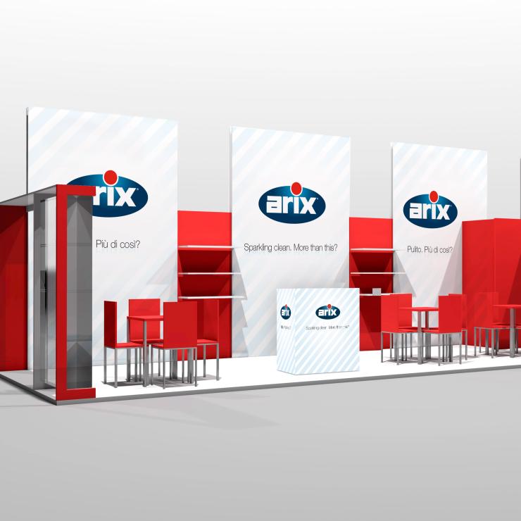 Stand fiera per Arix - copiaincolla
