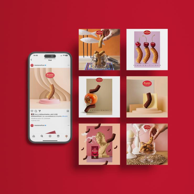 Il profilo Instagram di Bistefani - copiaincolla