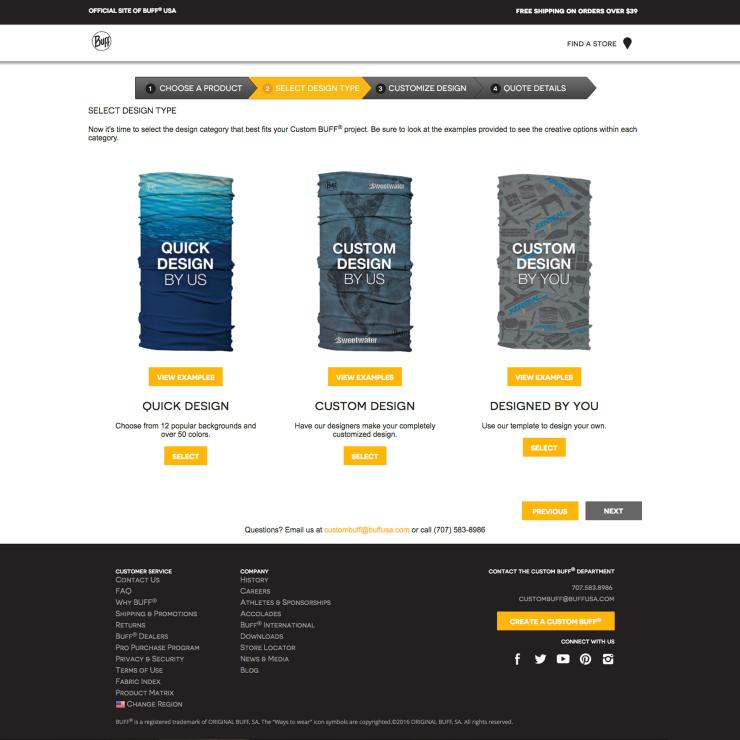 Buff custom website - copiaincolla
