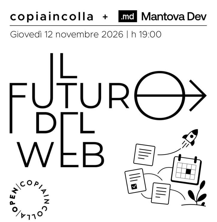 Un nuovo evento su "Il futuro del web"