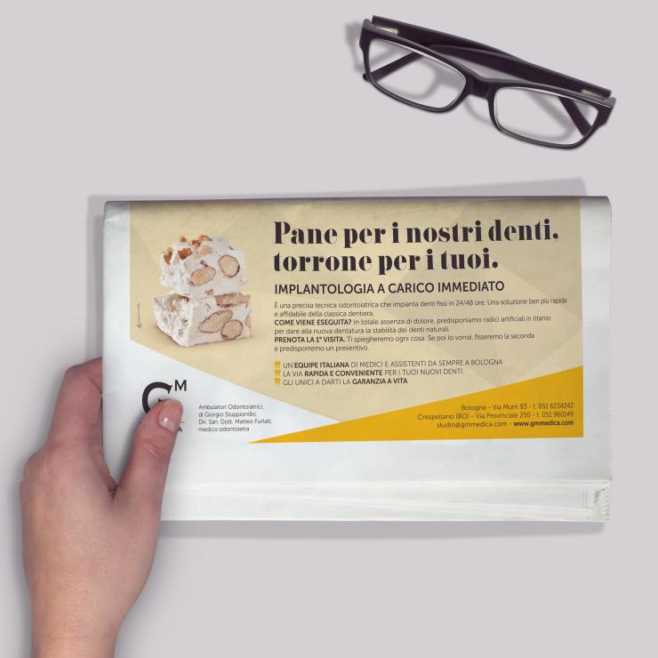 copiaincolla e la progettazione della comunicazione per GM Medica
