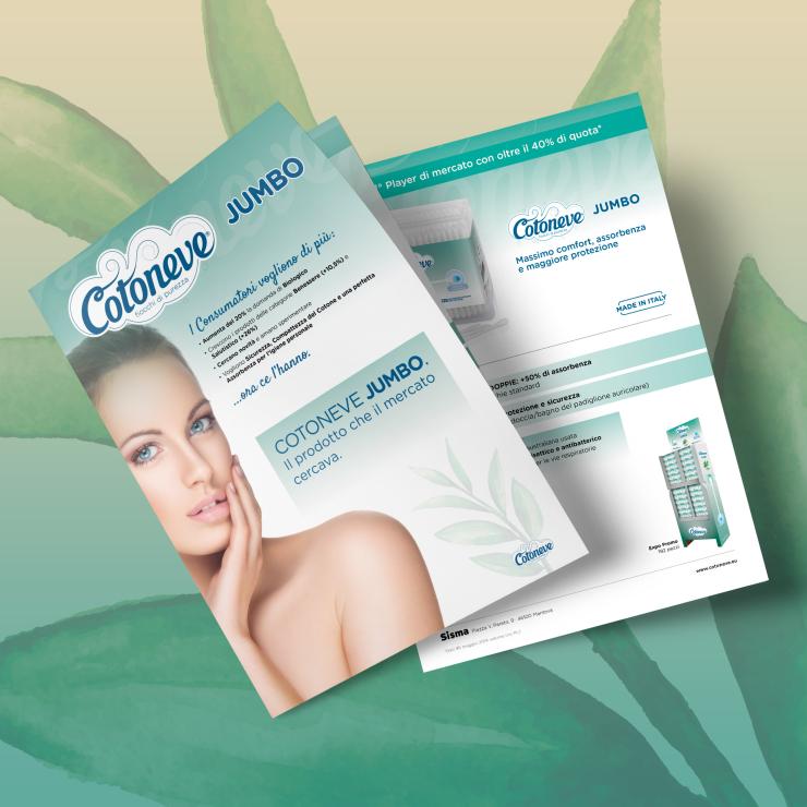 Il sales folder sviluppato per la forza commerciale Cotoneve - copiaincolla