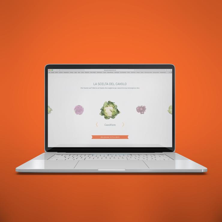 Il sito web di idea del cavolo