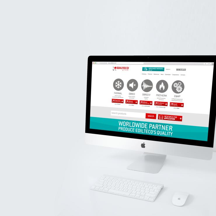 La nuova user experience del sito web Edilteco