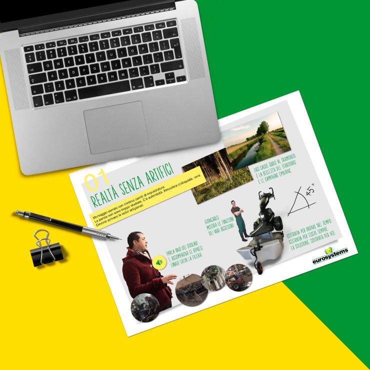 Moodboard per il video Eurosystems