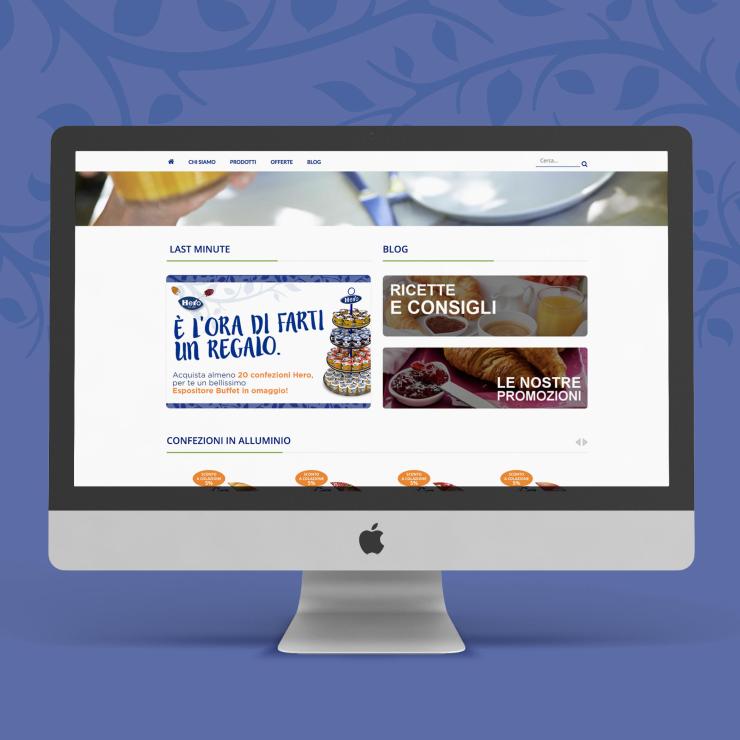 L'E-Commerce di Hero marmellate - copiaincolla