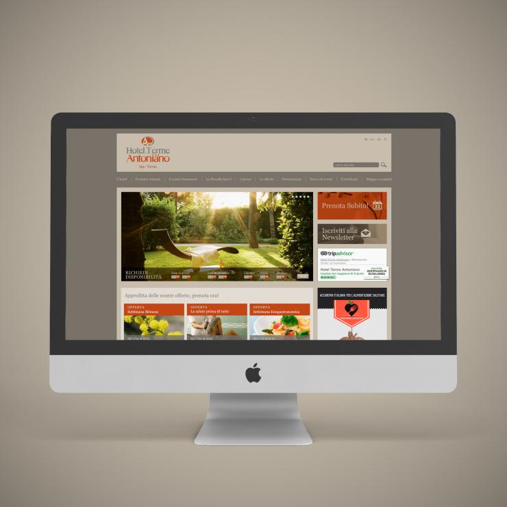Sito web Hotel Terme Antoniano