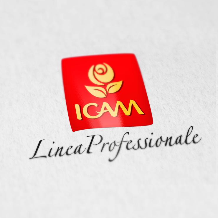 Il logo del marchio Icam cioccolato - copiaincolla