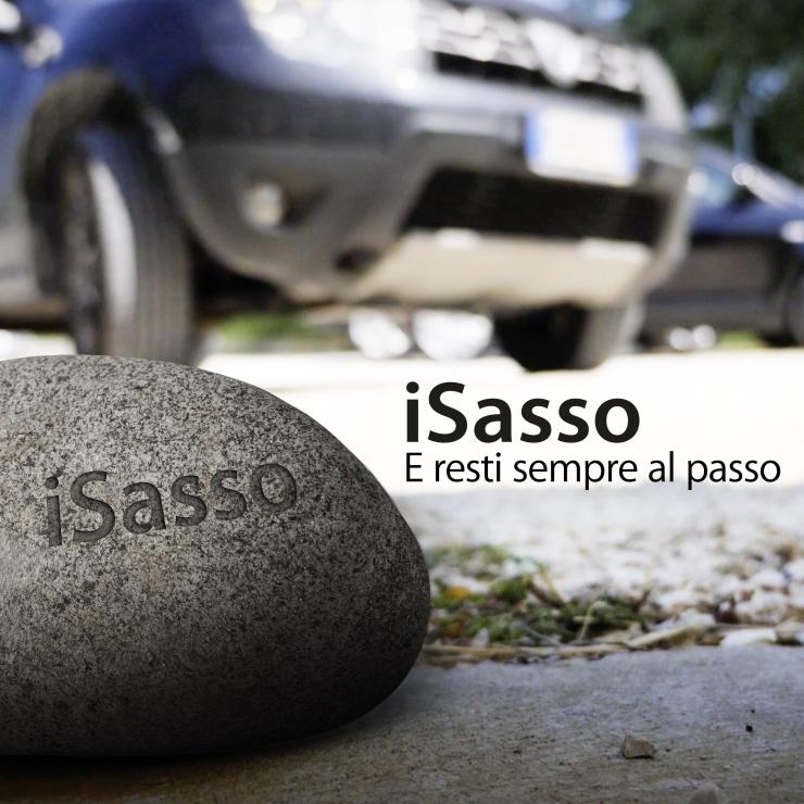 iSasso, una manovra in auto che diventa un'intera campagna di comunicazione