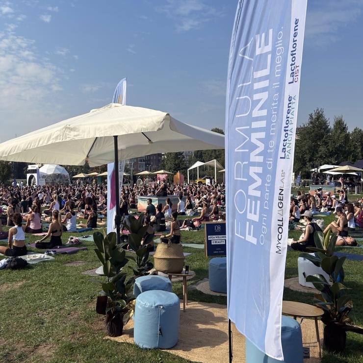 La brand experience Lactoflorene al roadshow Wonderlust 108