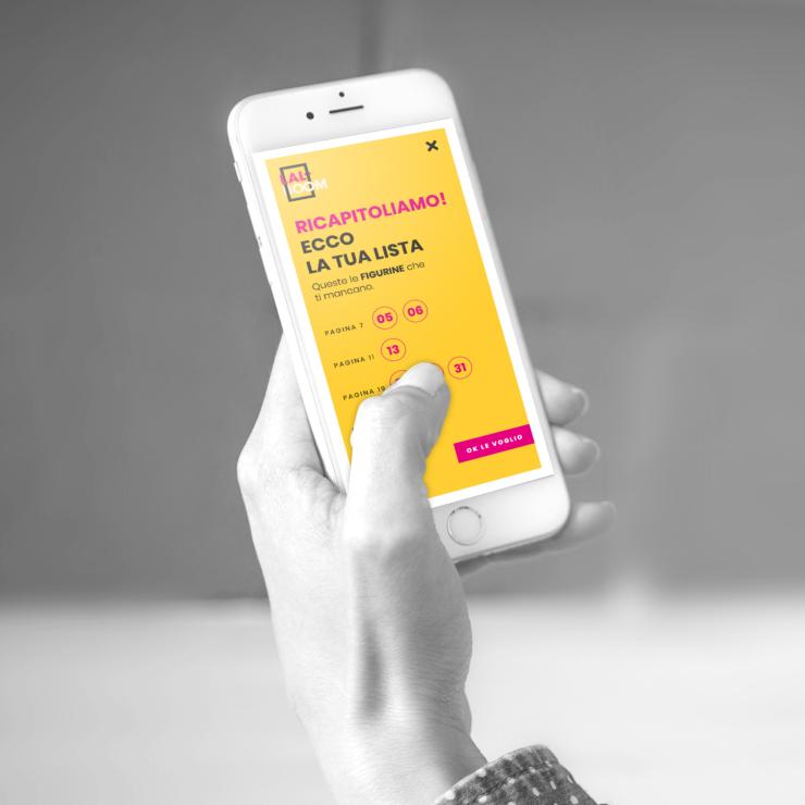 Il sito mobile LALBOOM
