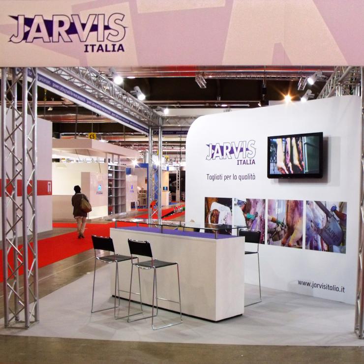 Allestimento stand fiera per Jarvis - copiaincolla