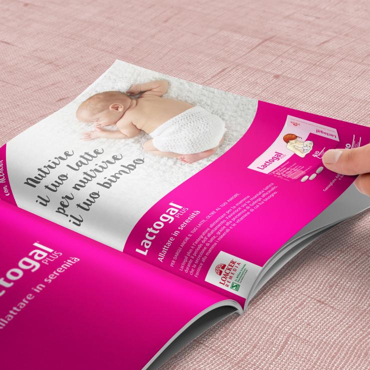 Layout rivista per Lactogal Plus - copiaincolla