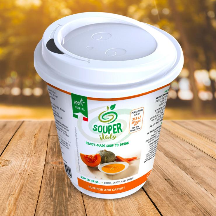 Packaging food on the go zuppe