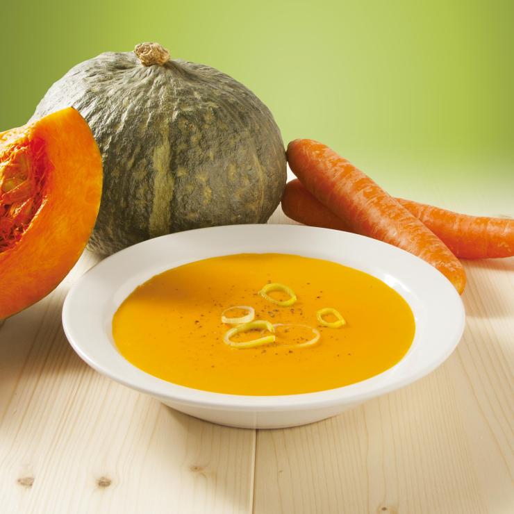 Uno degli scatti fotografici delle nuove zuppe fresche