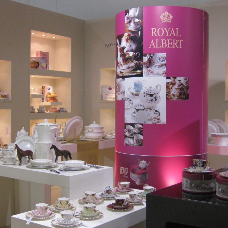 Michielotto allestimento Royal Albert
