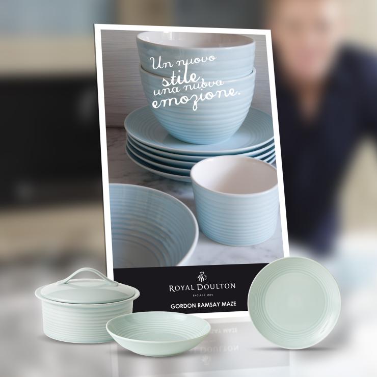 Campagne in-store Michielotto Royal Dulton