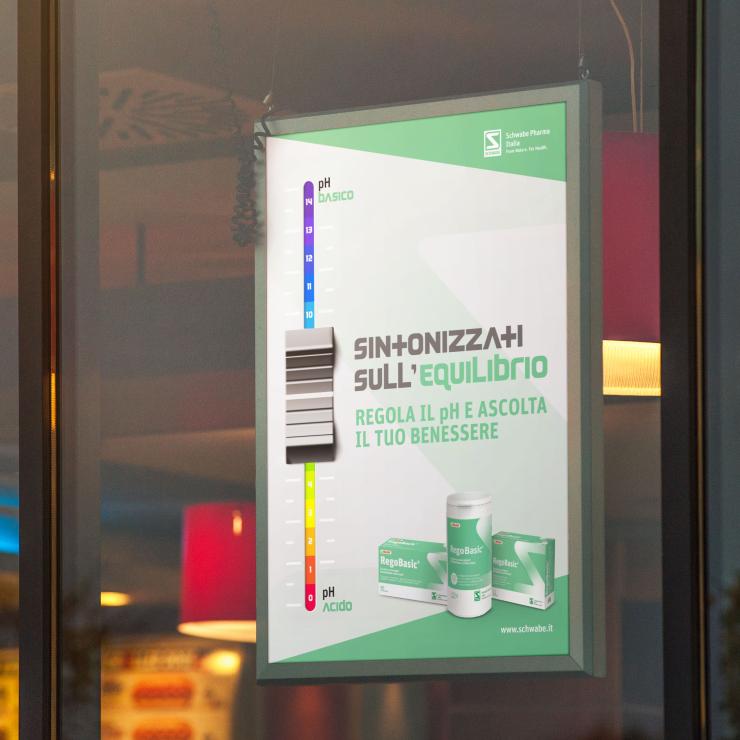 Affissioni OOH Pegaso per Schwabe Italia Pharma - copiaincolla