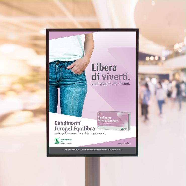 Affissioni OOH Pegaso per Schwabe Italia Pharma - copiaincolla